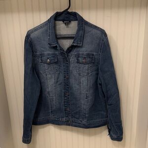 Buffalo David Bitton Women's Dark Blue Jean Jacket